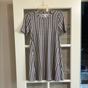 BCBGeneration Multicolor Striped Mini Dress